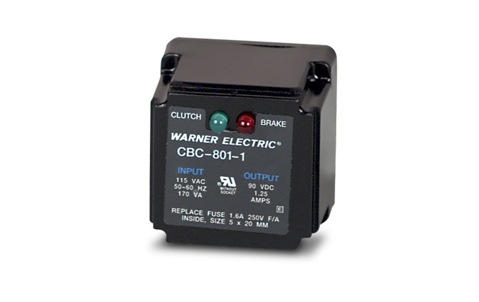 Warner CBC-801 Series Socket Controls