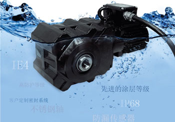 Wastewater gearmotors